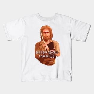 Needs More Cowbell Kids T-Shirt